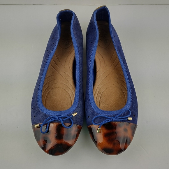 Clarks Shoes - Clarks Indigo Women's Valley Stone Flats
